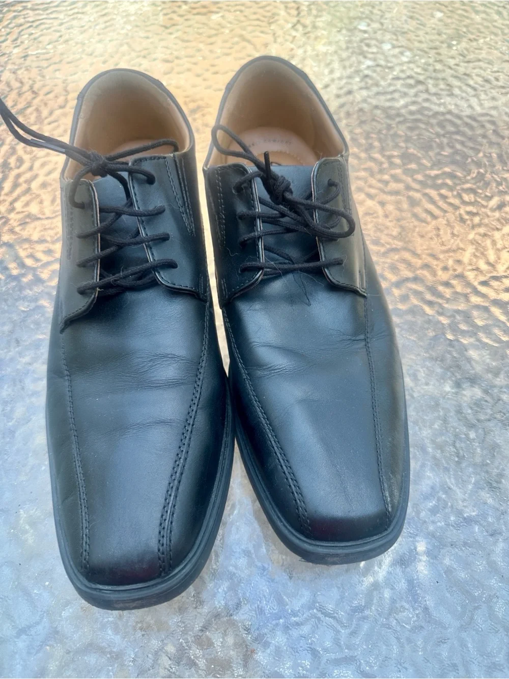 Clarks sleek black